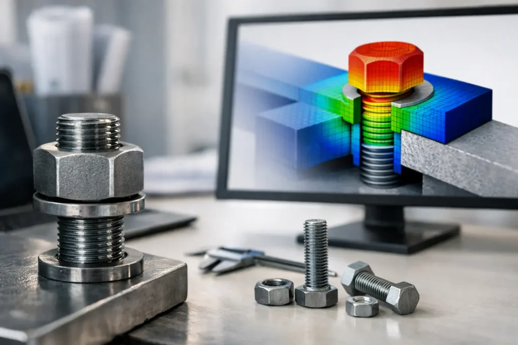 Best Practices for Bolt Preload Modeling in FEA
