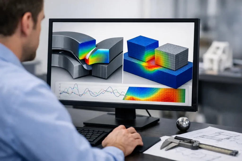 How to Model Contact Nonlinearities in FEA