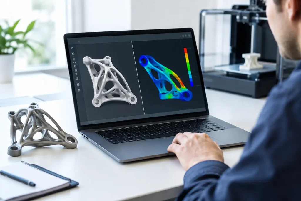 Generative Design Simulation for Real Engineering