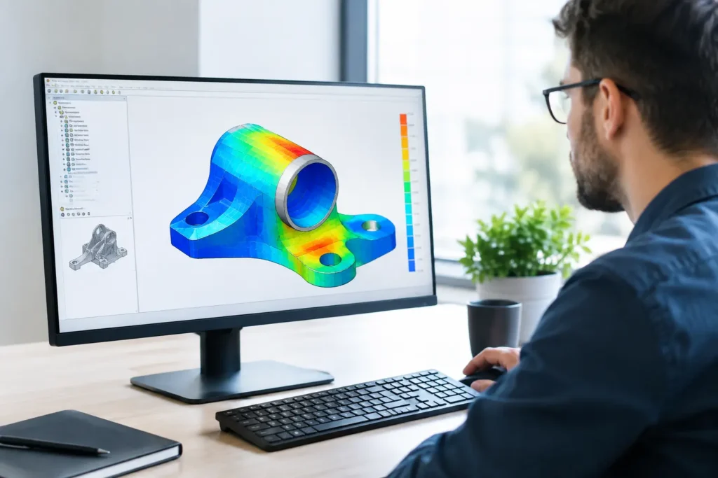When CAD Embedded Simulation Is Enough for Design